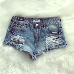 Forever 21 jean shorts